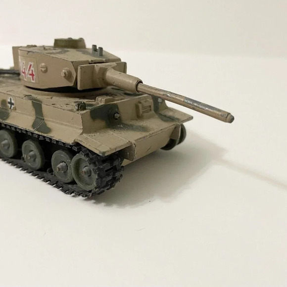 Vintage  Corgi Toys Tiger1 Tiger 1 Tank Diecast Made In Hong Kong Incomplete - Picture 5 of 16